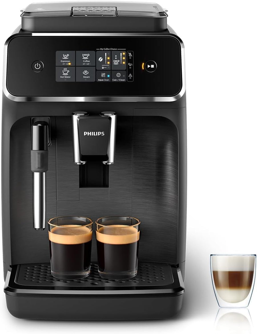 PHILIPS machine à café grain boissons mousseur à lait Noir Expresso broyeur