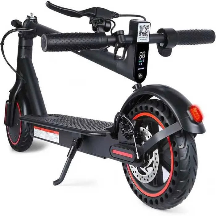 QNQ 8501 Trottinette électrique pliable pour adultes – Puissance maximale 500W/25KM/H | 25-30KM Autonomie