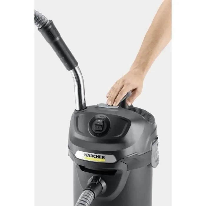 Aspirateur cendres et poussières KARCHER AD 4 Premium - Cuve Métal 17 L - 600W