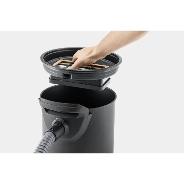 Aspirateur cendres et poussières KARCHER AD 4 Premium - Cuve Métal 17 L - 600W
