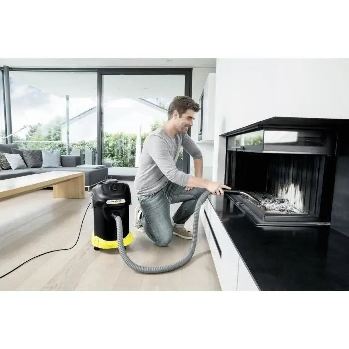 Aspirateur cendres et poussières KARCHER AD 4 Premium - Cuve Métal 17 L - 600W