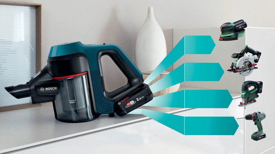 BSS71125AH Aspirateur rechargeable Unlimited 7 Bleu