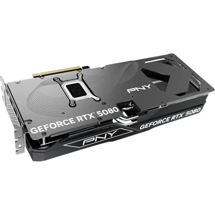 Carte graphique - PNY - GeForce RTX 5080 - 16 Go - Overclockée - PCIe 5.0 (VCG508016TFXPB1-O)