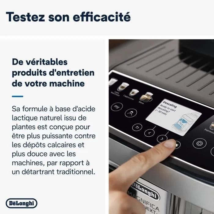 De'Longhi Magnifica Evo ECAM290.22.B – Machine expresso broyeur automatique 4 recettes, Noir + Pack 6 accessoires inclus