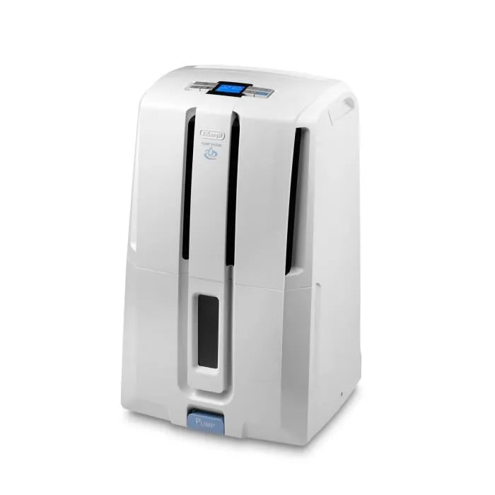 DELONGHI - DD230P - Déshumidificateur d'air - 30L/24h - Gaz R290 - Réservoir 7L - Blanc