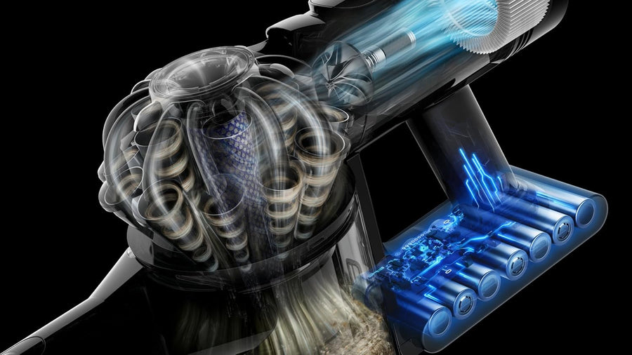 Dyson V8 Cyclone Aspirateur Balai sans Fil – 150 AW, 60 Min d’autonomie, Brosse Motorbar Auto-démêlante,