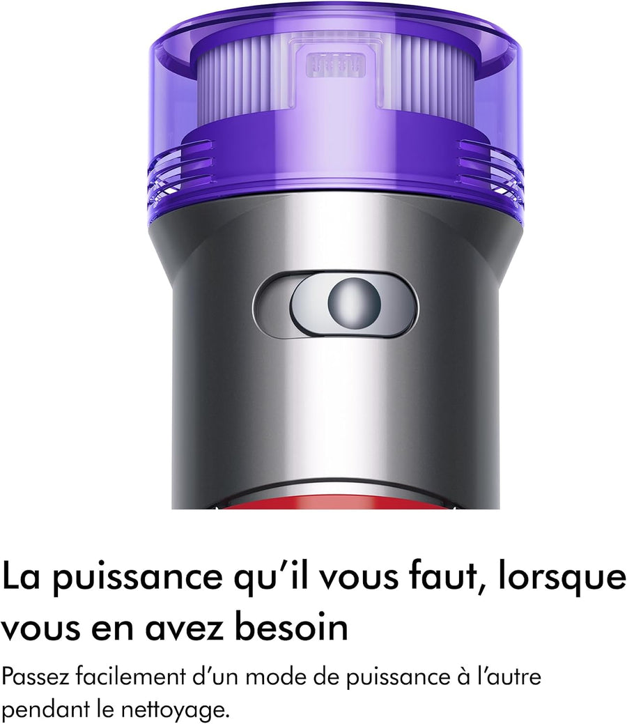 Dyson V8 Origin Aspirateur sans Fil, 115 AW, Jusqu’à 40 Min d’autonomie, Brosse Motorbar Anti-enchevêtrement, aspirateur à Main et Sol