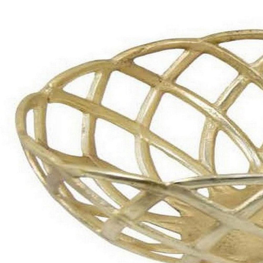 5-Piece Round, Foldable Brown Bamboo Laundry Basket and Tray Set, White, by Casagear Home