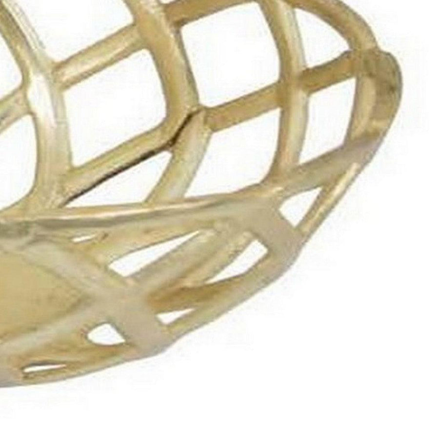 5-Piece Round, Foldable Brown Bamboo Laundry Basket and Tray Set, White, by Casagear Home