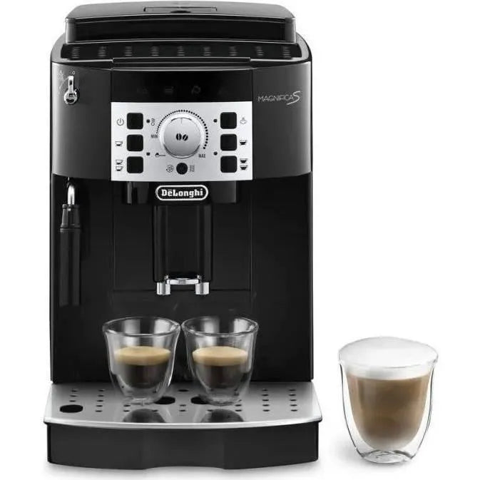 Machine expresso automatique avec broyeur - DELONGHI - MAGNIFICA S ECAM22.140.B - Noir + Set 2 tasses Expresso