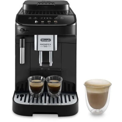 Machine expresso broyeur - De'Longhi - Magnifica evo - ECAM290.22.B - 4 recettes - Noir