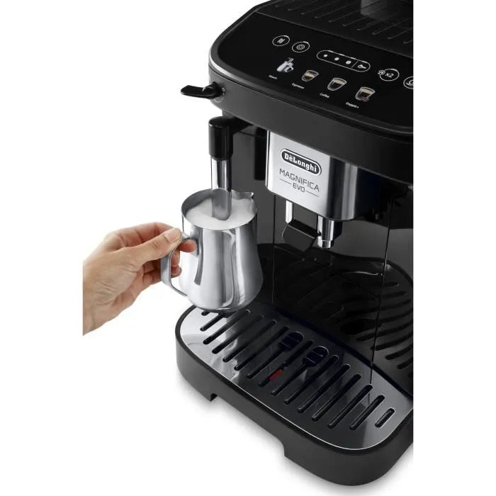 Machine expresso broyeur - De'Longhi - Magnifica evo - ECAM290.22.B - 4 recettes - Noir