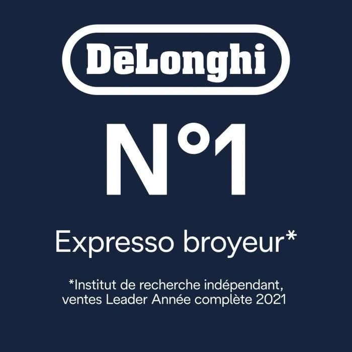 Machine expresso broyeur - De'Longhi - Magnifica S - ECAM22.140.B - 4 recettes - Noir