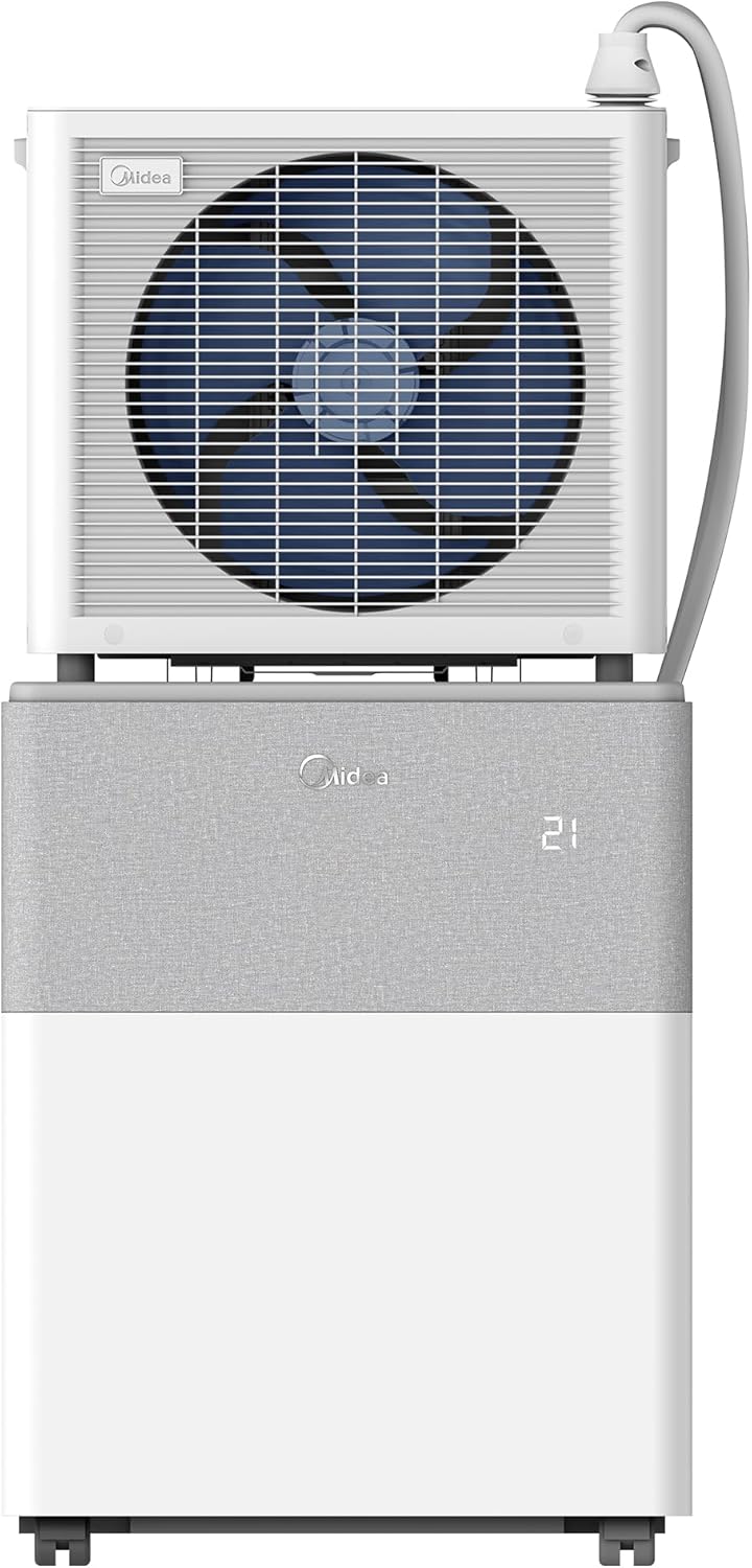 Midea Portasplit 12 000 BTU (3,5 kW) – 42 m² / 105 m³ – Mode silencieux : 39 dB(A)