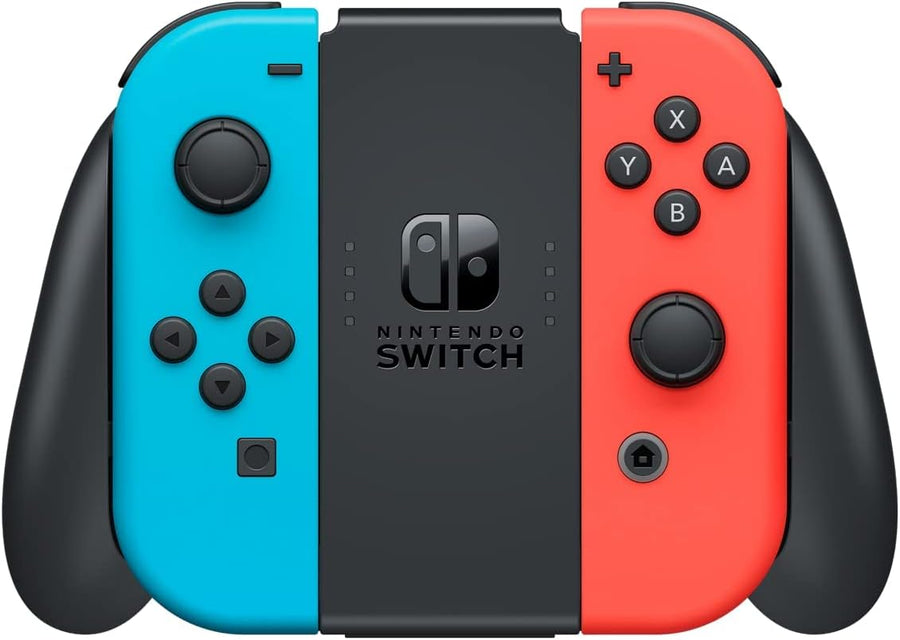 Nintendo Console Nintendo Switch (Modèle OLED) avec Manettes Joy-Con Bleu Néon/Rouge Néon