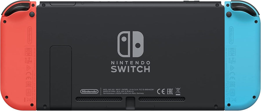 Nintendo Console Nintendo Switch (Modèle OLED) avec Manettes Joy-Con Bleu Néon/Rouge Néon