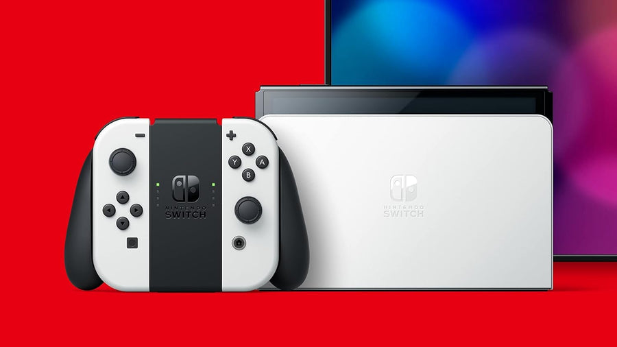 Nintendo Console Switch (modèle OLED) blanche