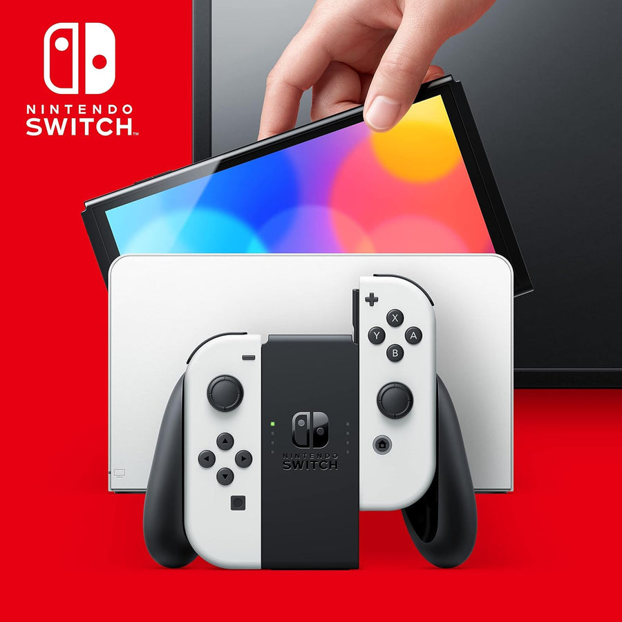 Nintendo Console Switch (modèle OLED) blanche