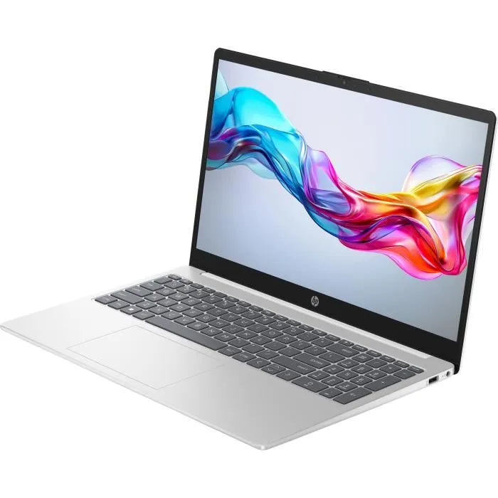 PC Portable HP 15-fd0184nf - Windows 11 - 15,6" FHD IPS - Core 5 120U - RAM 24Go - Stockage 512Go SSD - AZERTY
