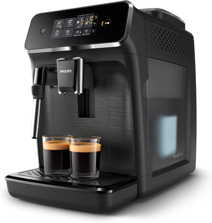 PHILIPS machine à café grain boissons mousseur à lait Noir Expresso broyeur